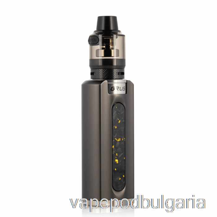 Vape 10000 Дръпки Lost Vape Grus 100w Starter Kit Gunmetal / Chopped Carbon Fiber